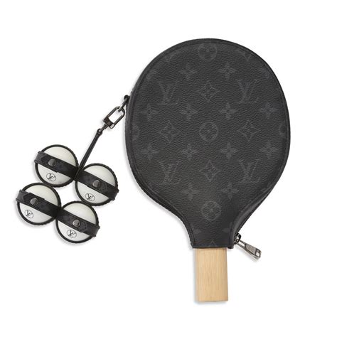 louis vuitton raquette ping pong|monogram eclipse ping pong set.